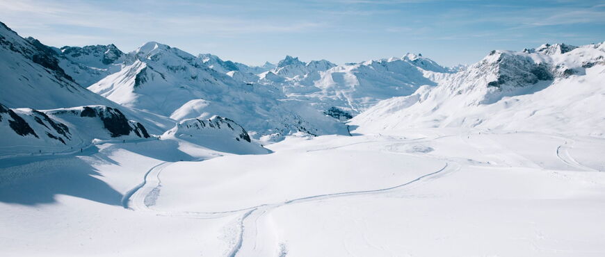 Winterwandern beim Winterurlaub in Lech Zürs